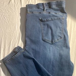 26S Torrid Sky High Skinny Jeans, Deep Wash